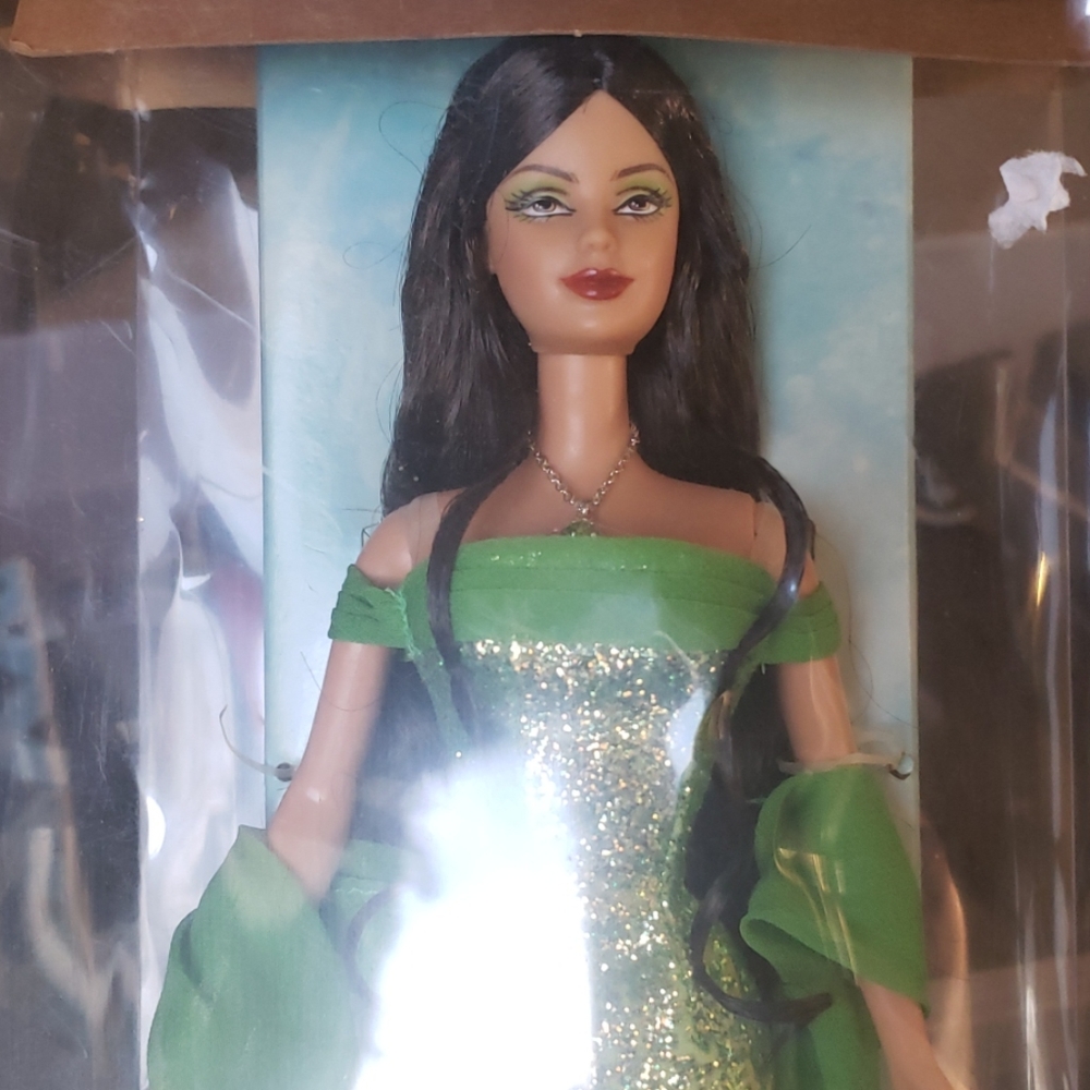 August Peridot Barbie Brunette